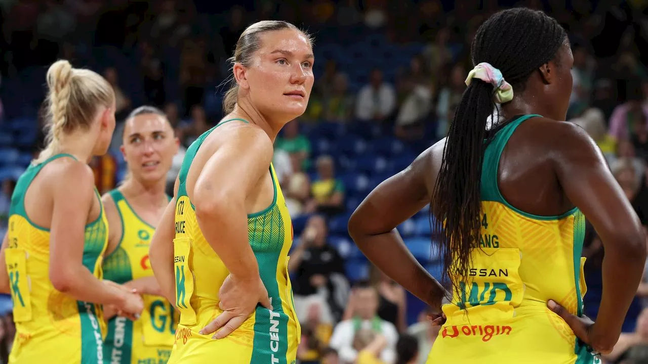 ‘Should be better than this’: Aussies hit new low after ‘unacceptable’ netball meltdown