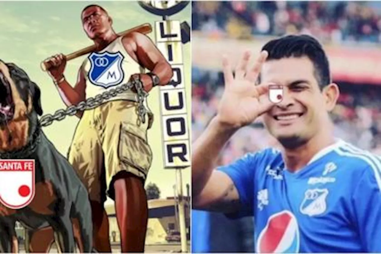 'Clásico ganarles': ni en los memes Millonarios perdona a Santa Fe