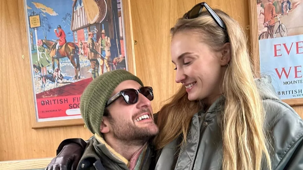 Sophie Turner and Boyfriend Peregrine Pearson Wear Matching Versions of Her Favorite Sneakers