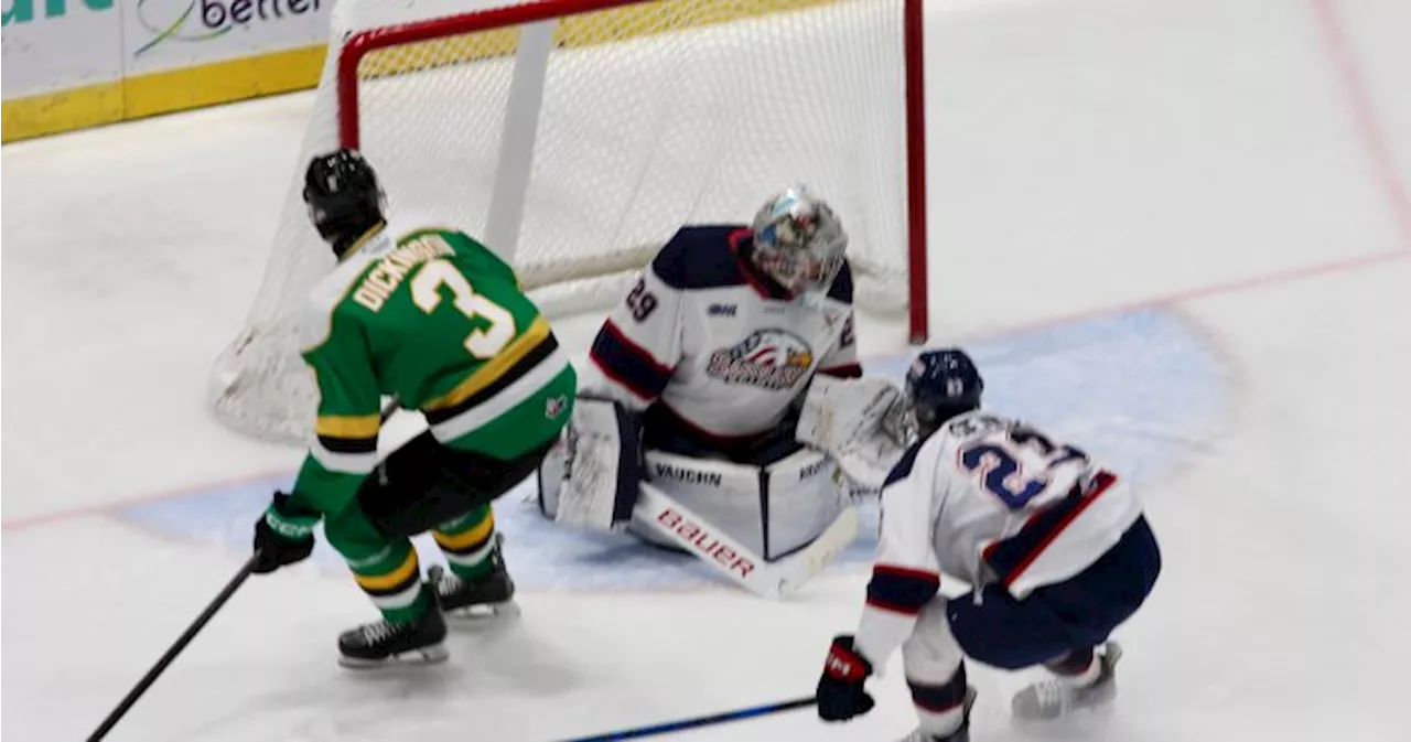 London Knights down Saginaw Spirit 4-1 for third win in a row