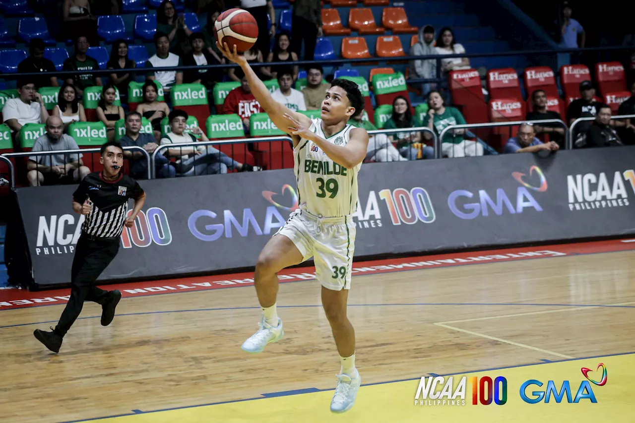 Returning Tony Ynot comes alive late as Benilde escapes EAC, nears Final Four spot