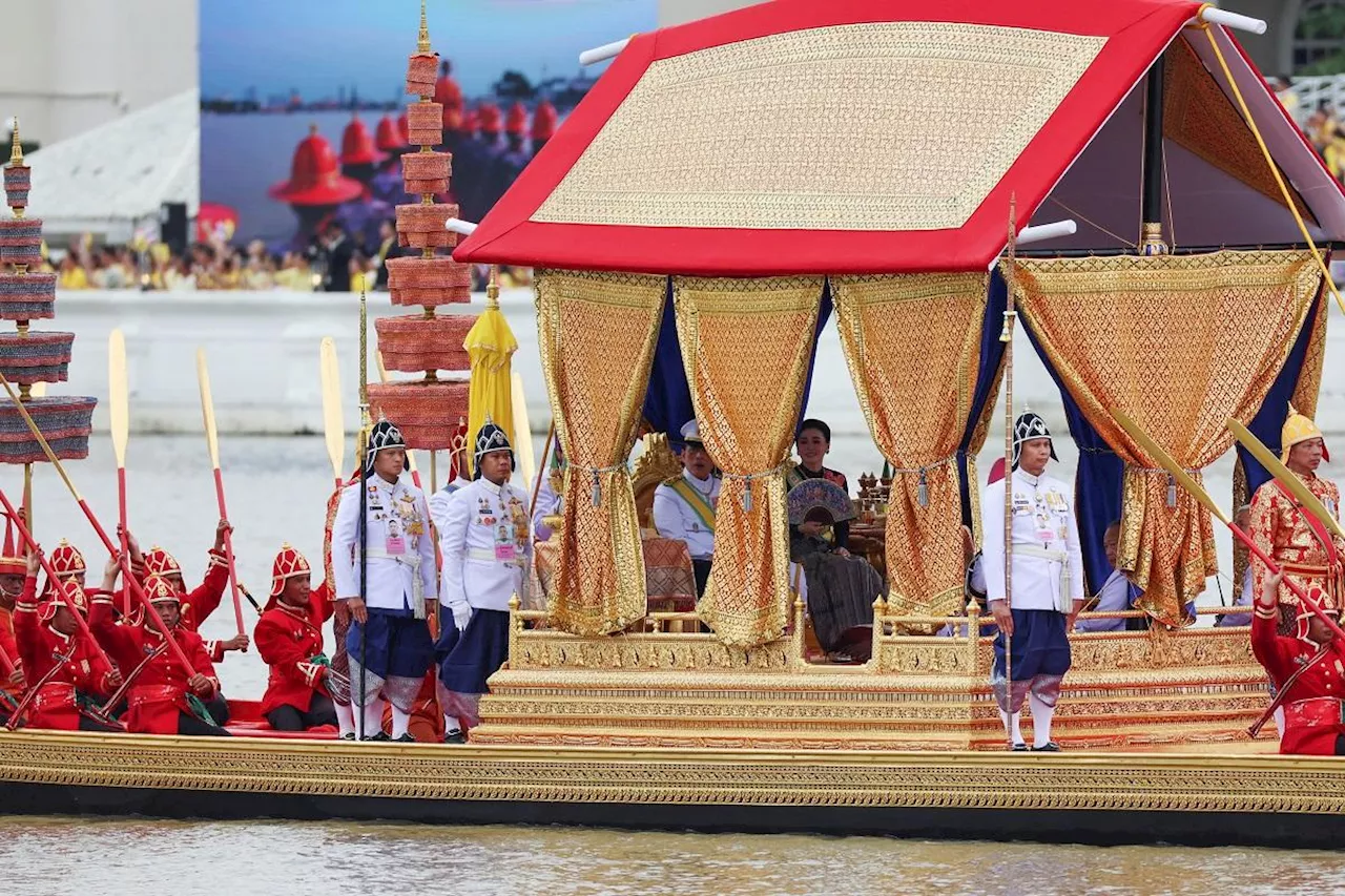 Thai royal barge pageantry celebrates King’s birthday