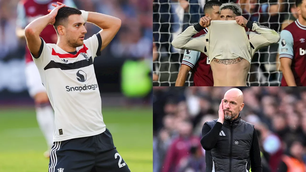 Rating Pemain Manchester United Vs West Ham: Kalau Begini, Apa Masih Salah Erik Ten Hag? Diogo Dalot & Alejandro Garnacho Katastropik Ketika MU Ditumbangkan Penalti Kontroversial