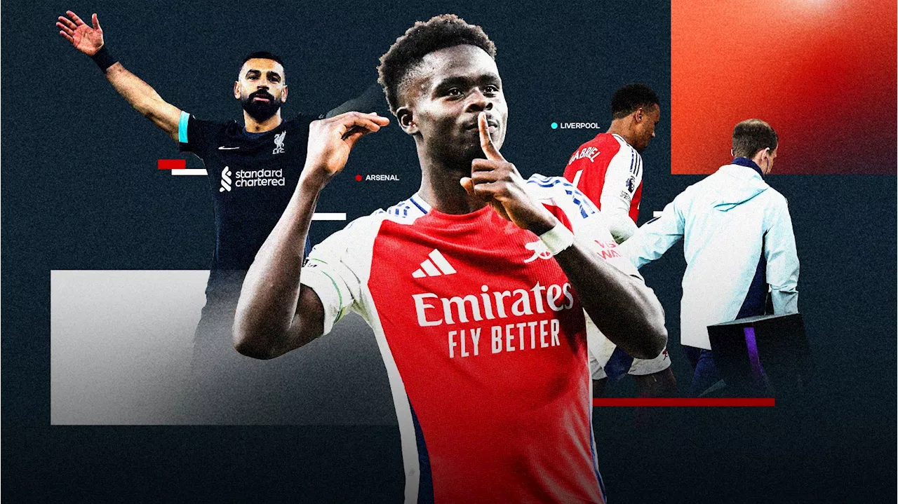 Bukayo Saka & Mohamed Salah lead epic showdown that helps neither side! Winners & losers as Arsenal held to draw by Liverpool in huge boost to Man City's hopes of record fifth-straight Premier League title