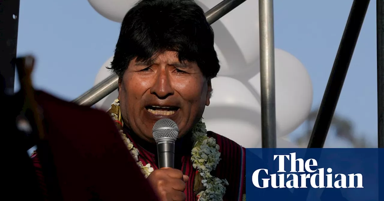 Bolivia’s Evo Morales says his vehicle hit by gunfire as political tension rises