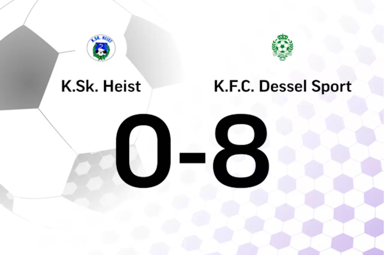 Dessel Sport B Maakt Veel Doelpunten Uit Tegen KSK Heist B ...