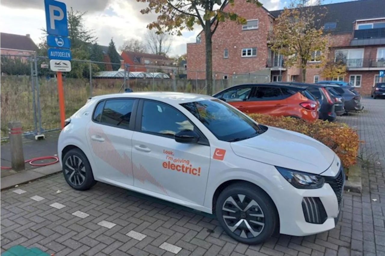 Elektrische deelwagen van Cambio beschikbaar in Sint-Jozef