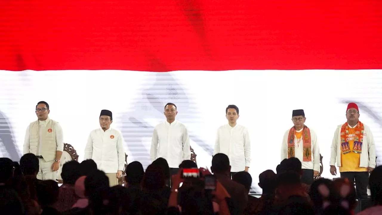 Ketiga Paslon Pilkada Jakarta 2024 Memasuki Area Debat