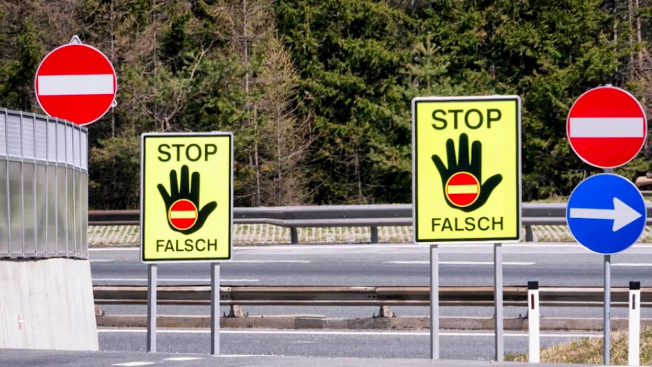  Geisterfahrerin (83) ignoriert Polizei auf Autobahn