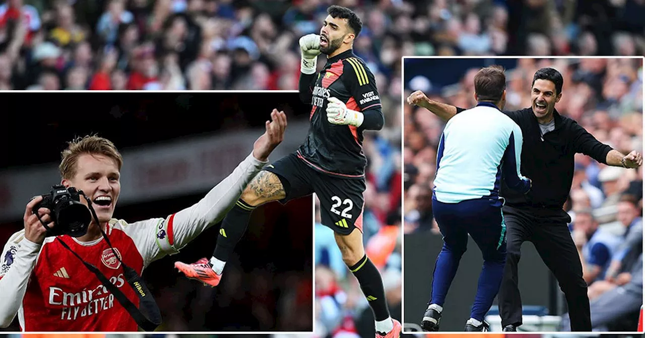 Arsenal ace David Raya sends celebration police message ahead of Liverpool clash