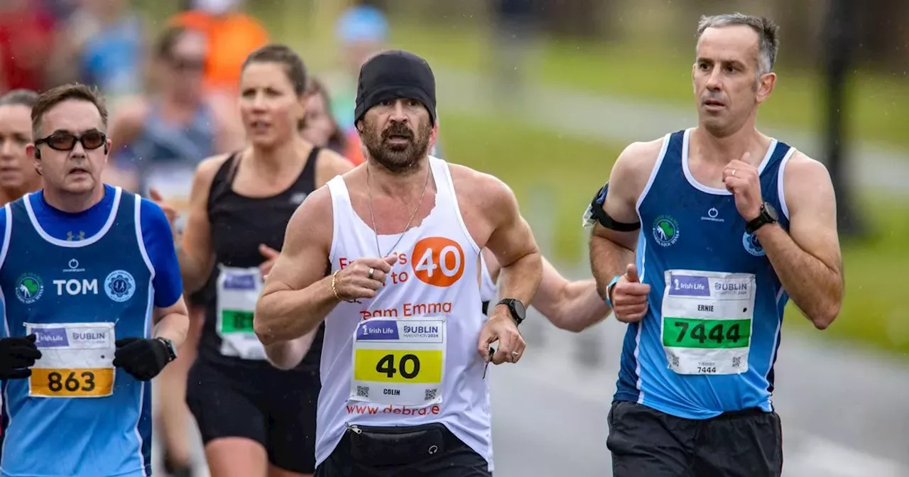 Dublin Marathon 2024: Colin Farrell clocks impressive time while raising €700k