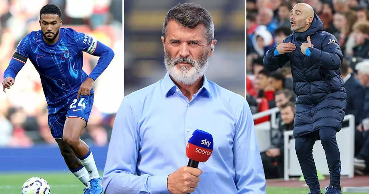 Roy Keane claims Enzo Maresca was right to 'upset' Chelsea captain Reece James