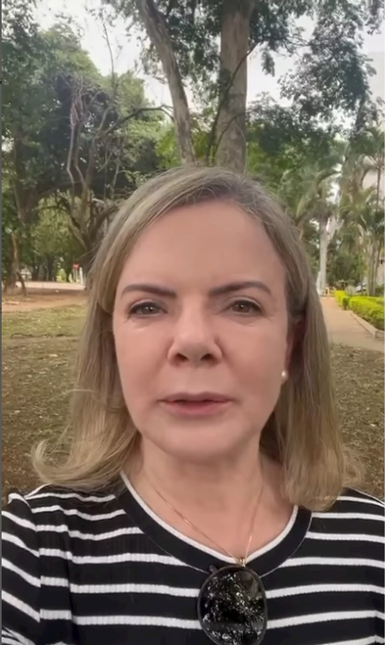 Gleisi Hoffmann reage à fala de Tarcísio sobre PCC orientar voto em Boulos: 'Armação rasteira'