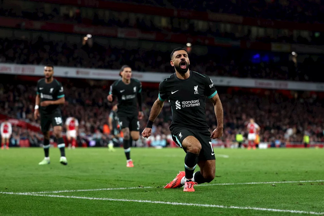 Liverpool arranca empate com o Arsenal, mas vê liderança do Campeonato Inglês escapar