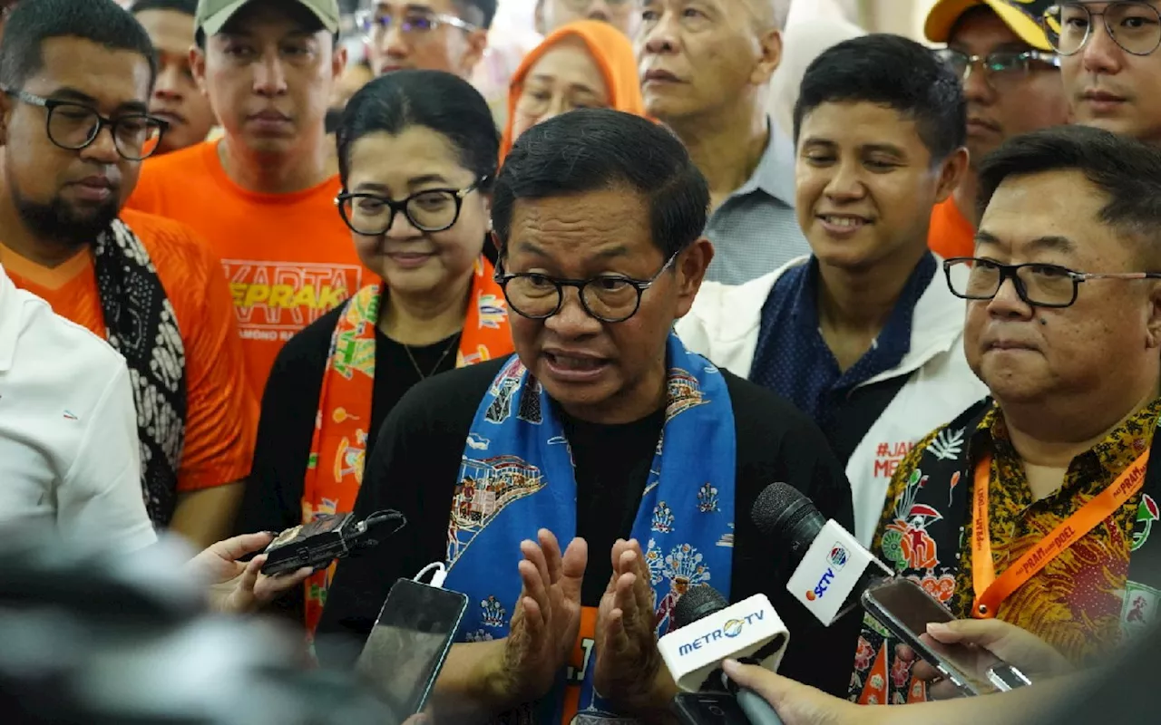 Debat Pilgub Jakarta: Pramono Anung Bakal 'Perbaiki' Pasar Tanah Abang