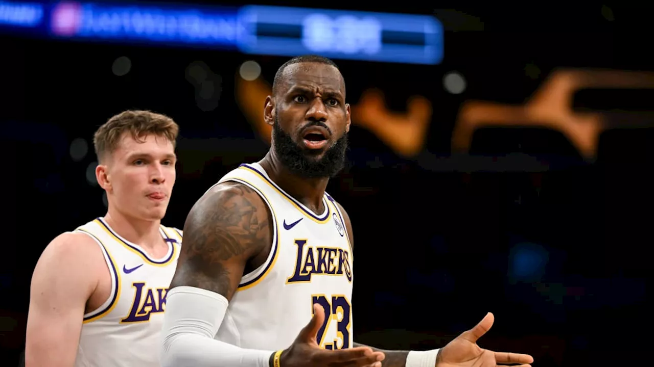 NBA: Triple-Double von LeBron und Mega-Run: Lakers weiter ungeschlagen