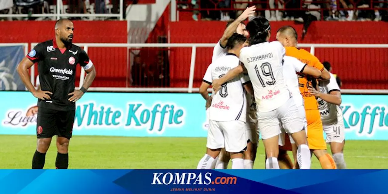 Arema FC Kesulitan Bobol Persija, Tren Kemenangan Terputus