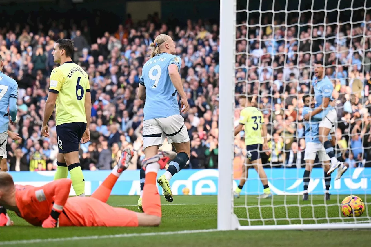 Angleterre: Manchester City prend la tête, sans éclat