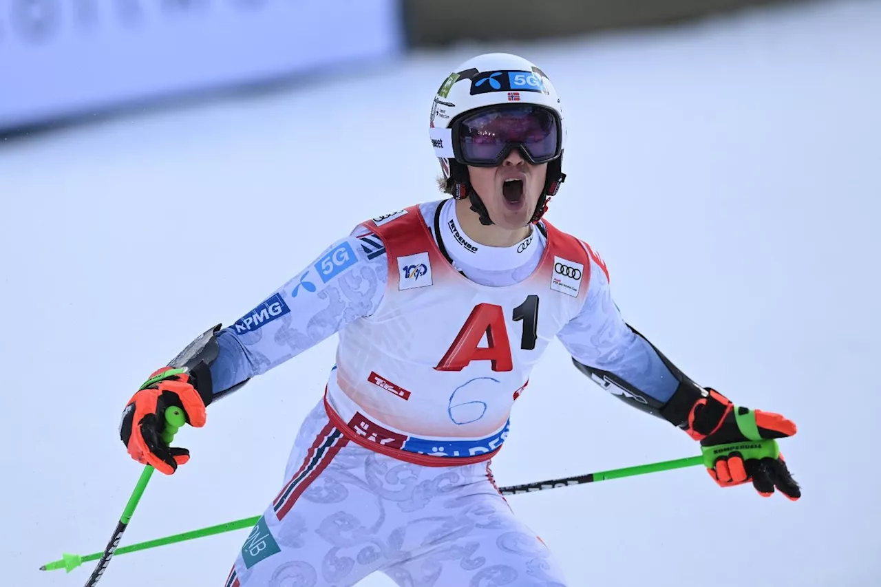 Ski alpin: Alexander Steen Olsen remporte le slalom géant de Sölden, triplé norvégien