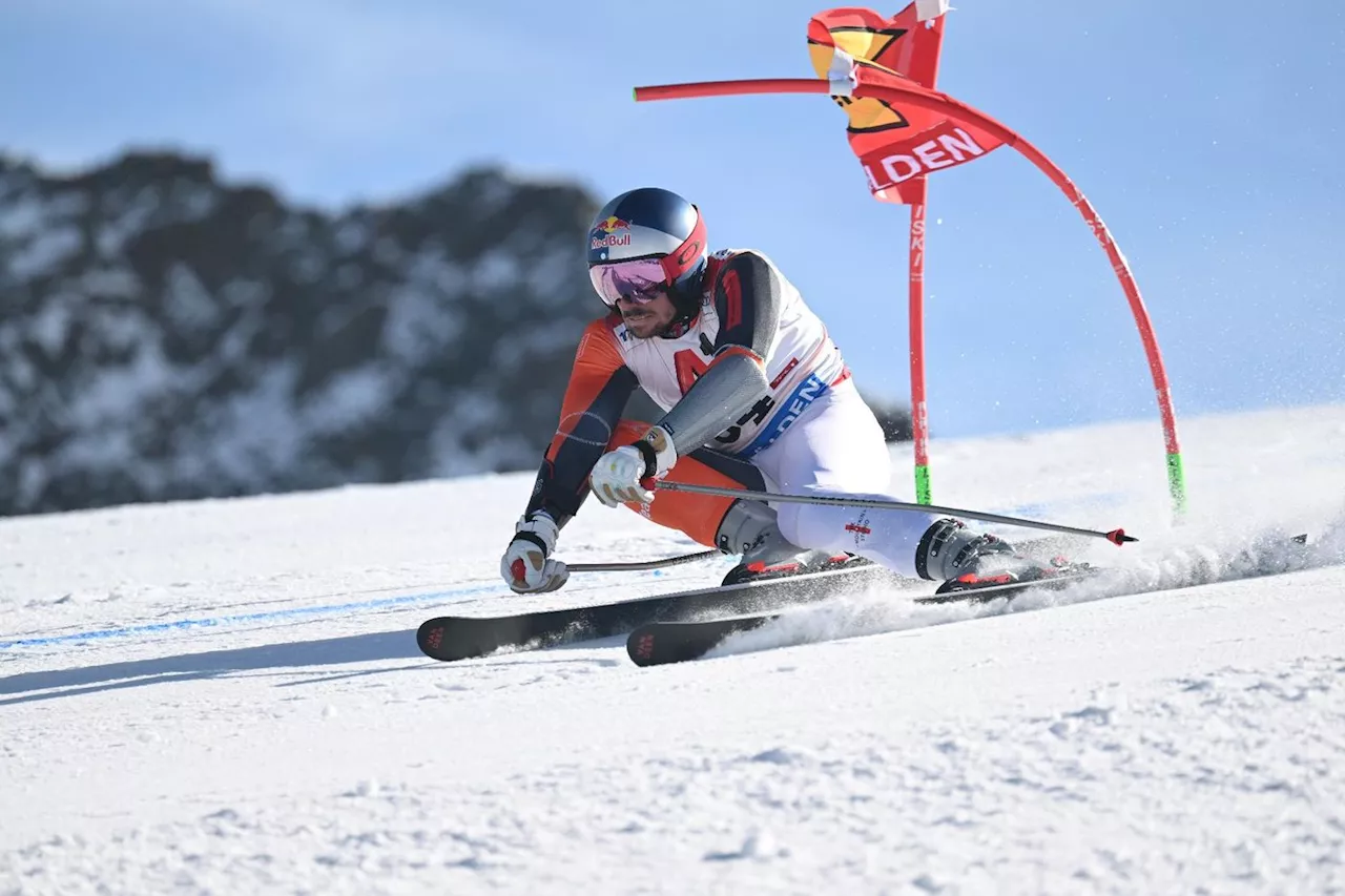 Ski alpin: Hirscher en seconde manche du géant de Sölden, Odermatt au tapis