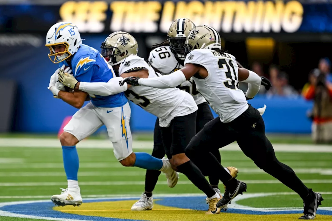 Chargers grind out win over Saints, handing them 6th straight loss