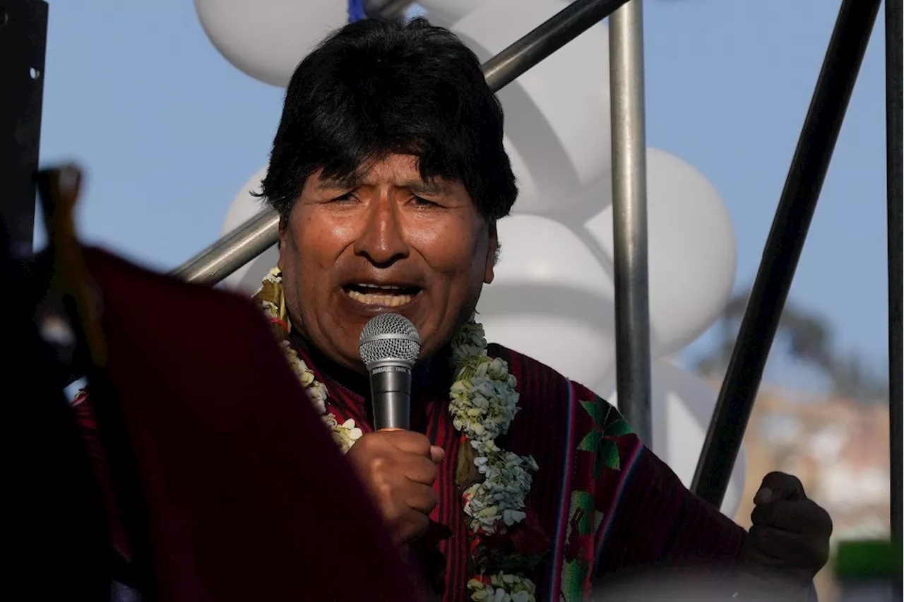 Acusa Evo Morales que sufrió un intento de asesinato