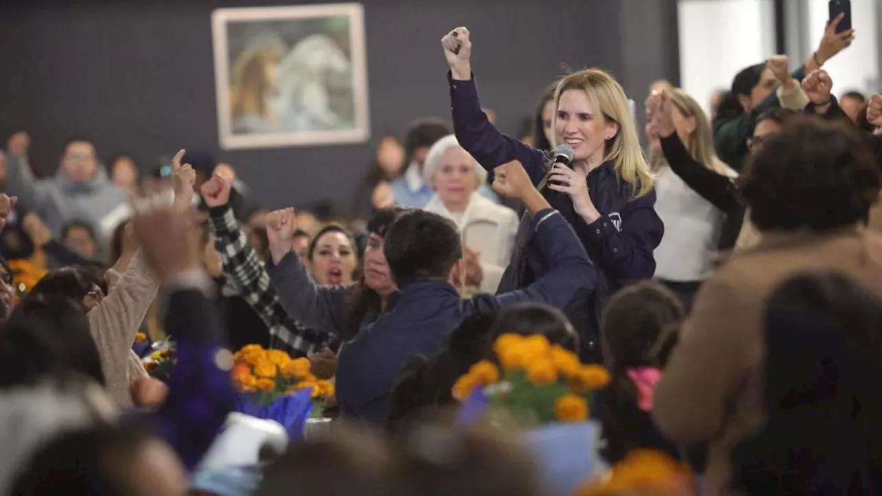 Romina Contreras convoca a militantes a votar por Jorge Romero en la renovación del PAN