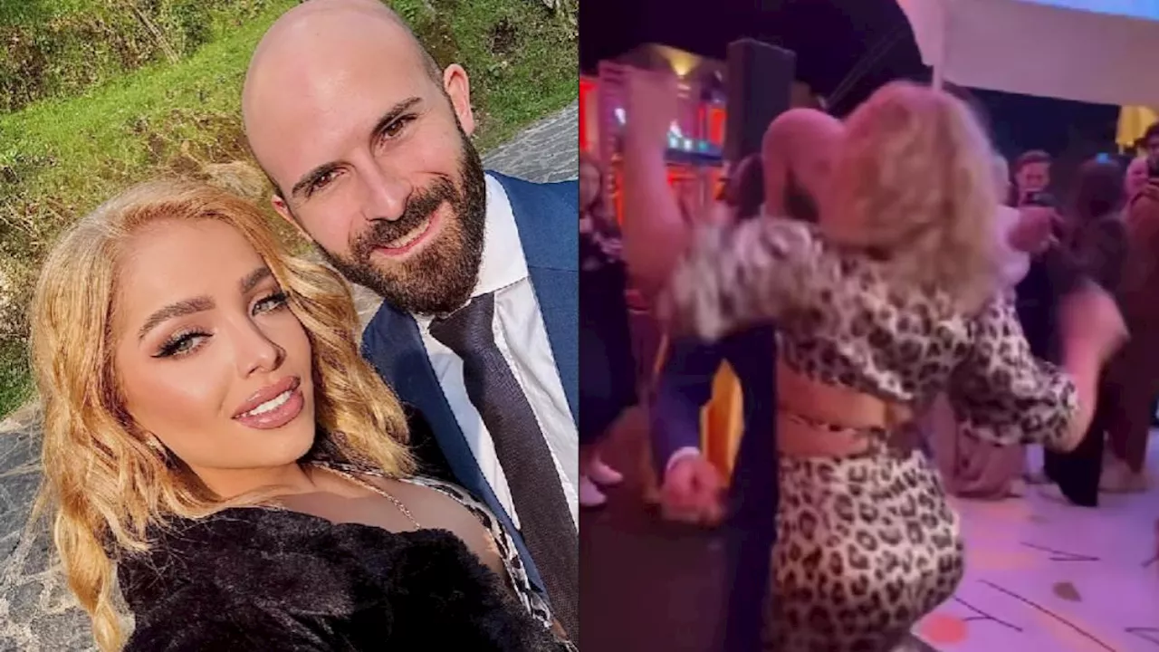 Sandra Itzel e Imanol Landeta avivan rumores de romance en la boda de Daniela Luján