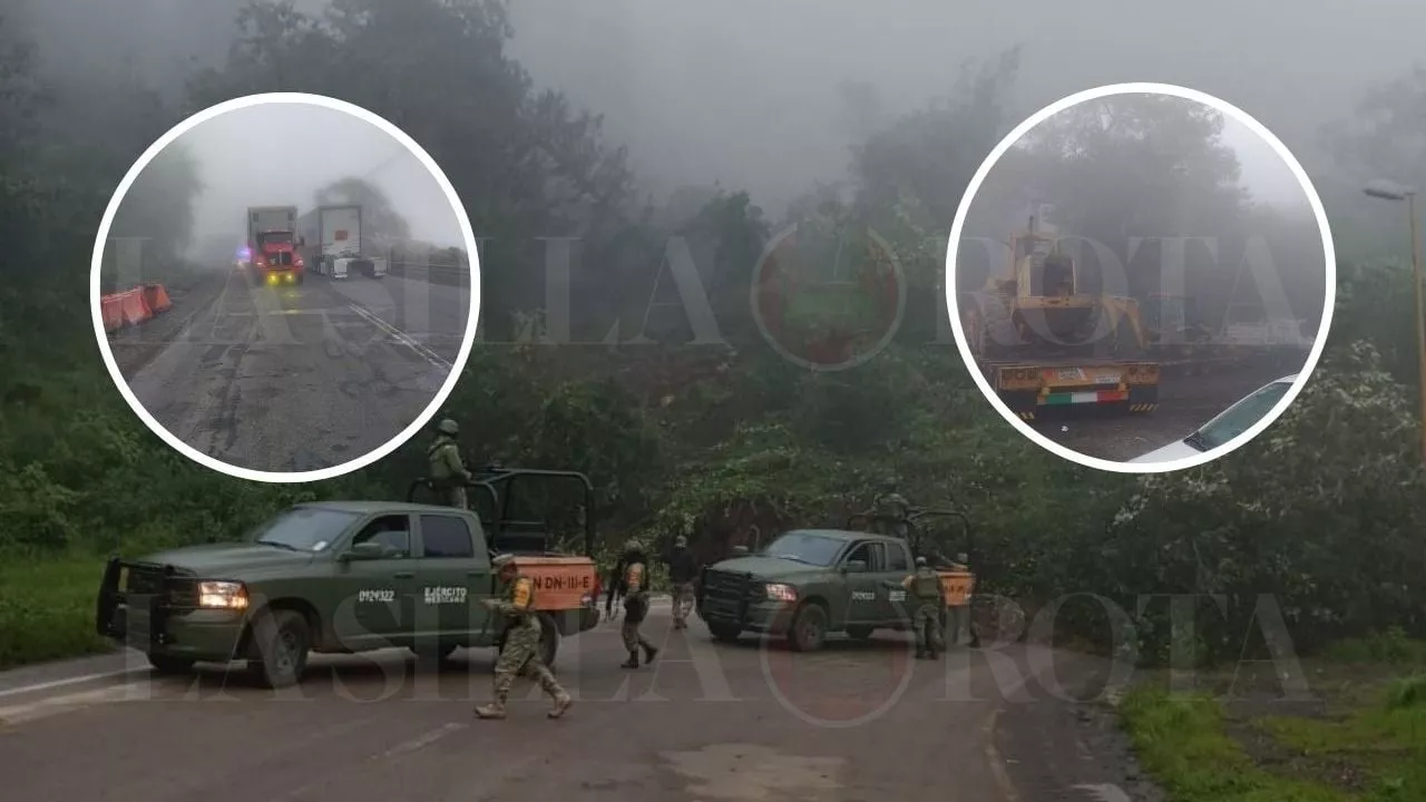 Estos son los tramos cerrados por derrumbe en autopista Orizaba-Puebla