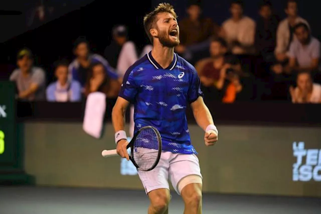 Corentin Moutet qualifié pour le tableau principal du Rolex Paris Masters après un nouvel abandon