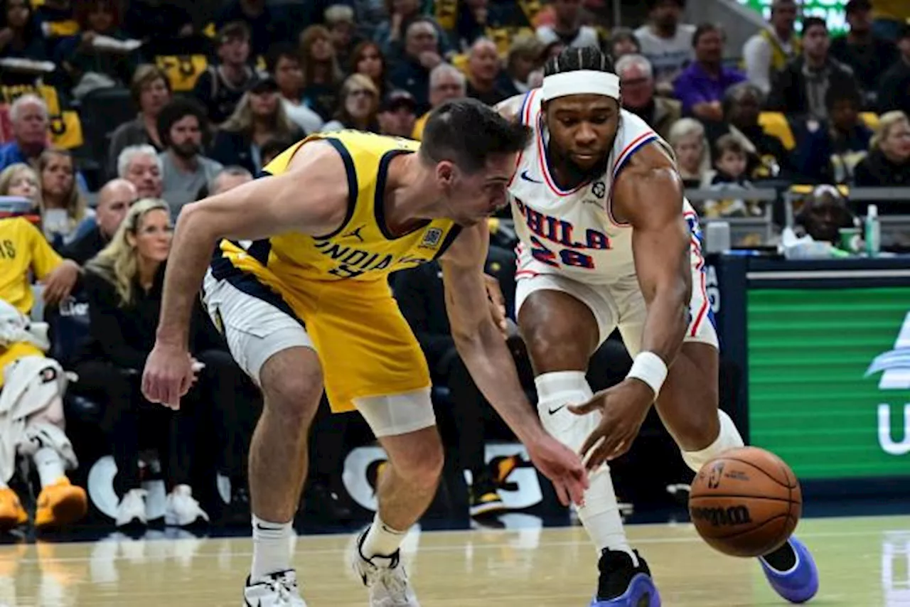 Les Sixers décrochent leur première victoire de la saison NBA à Indiana