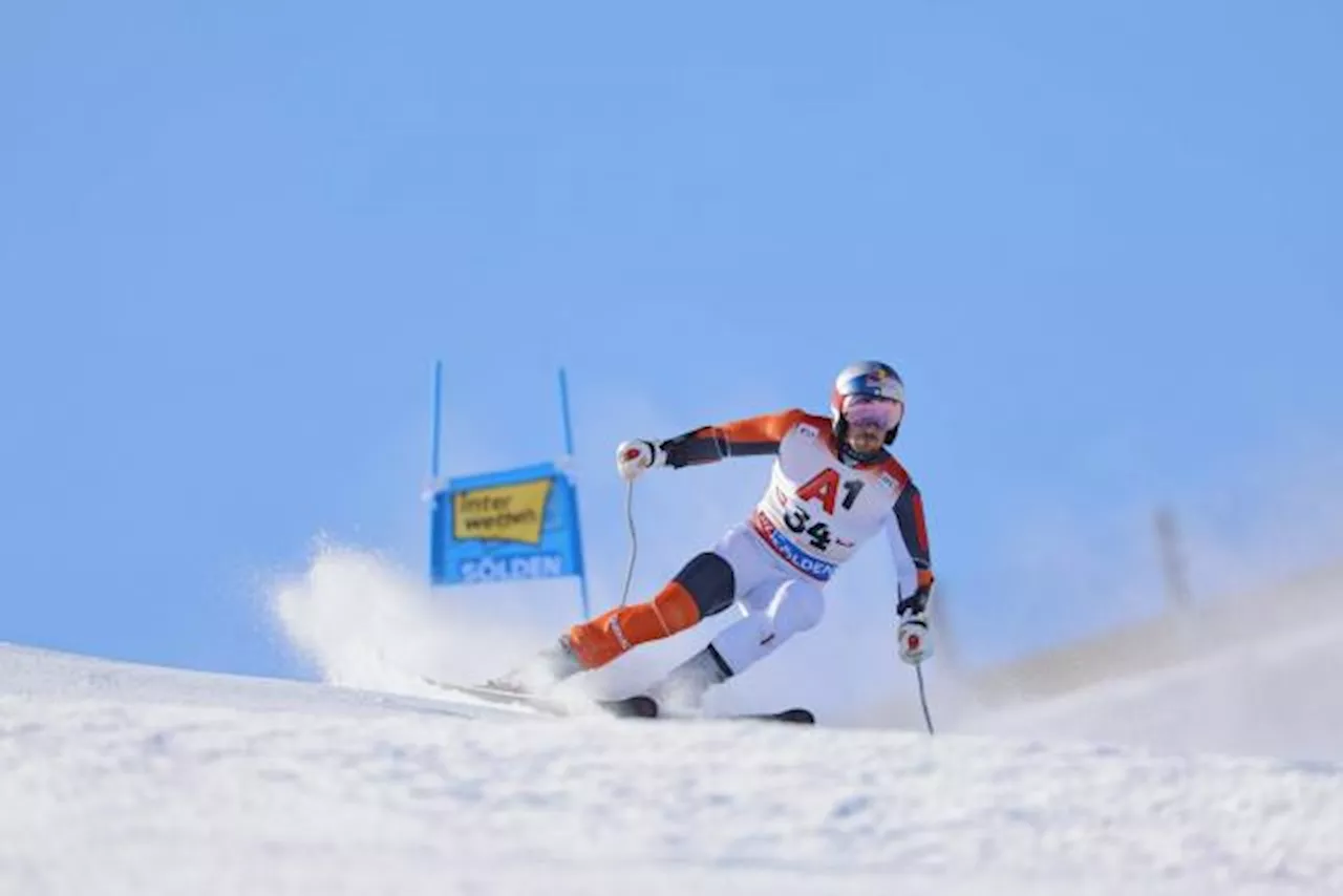 Marcel Hirscher, après sa première manche à Sölden : « Vraiment heureux »