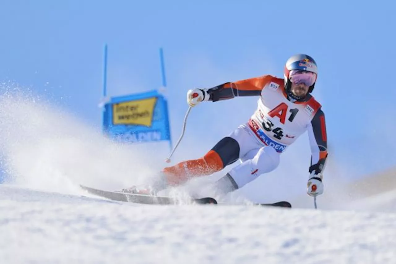 Marcel Hirscher qualifié de justesse pour la 2e manche du géant de Sölden, Marco Odermatt sort après une fa...