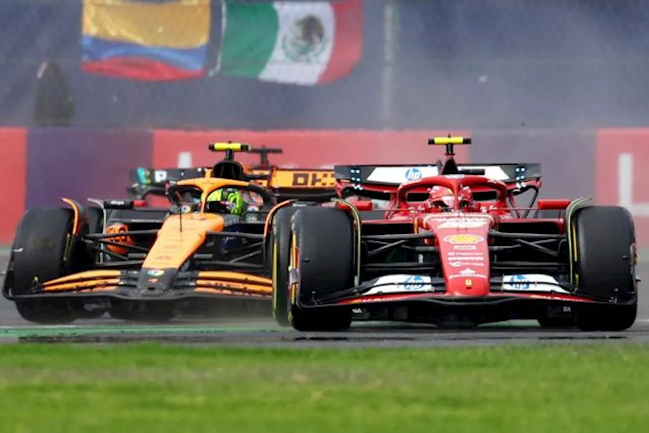 Sainz l'emporte à Mexico devant Norris, Verstappen limite la casse après une grosse pénalité