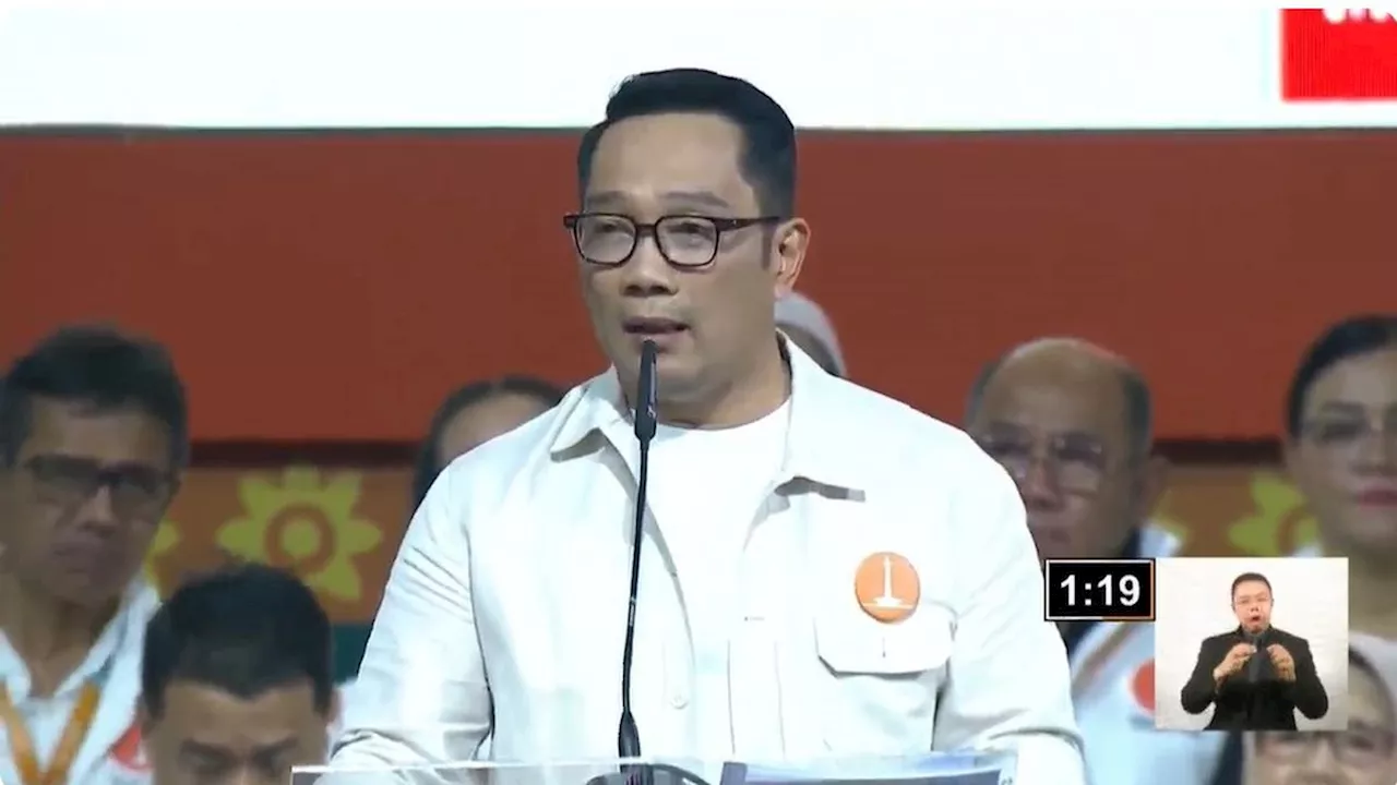 Debat Kedua Pilgub, Ridwan Kamil Sebut Bakal Wajibkan Mal di Jakarta Ikut Jual Produk UMKM