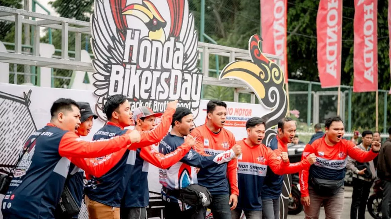 Touring Honda PCX 160 Warnai Honda Bikers Day 2024 di Klaten