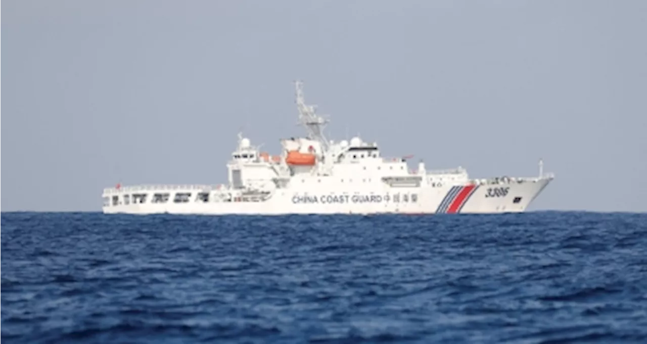 Indonesia boots Chinese coast guard ship from contested waters for third time this week