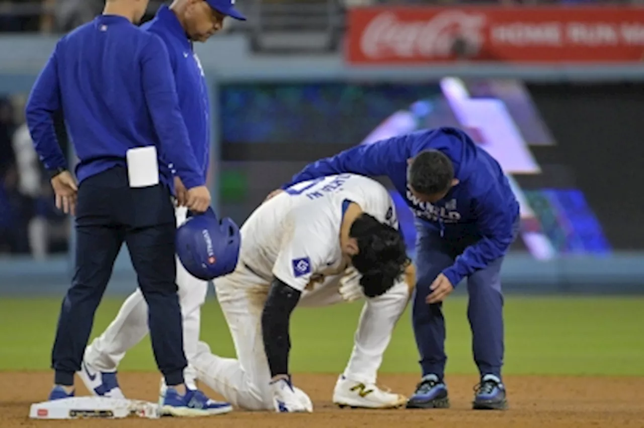 Ohtani’s partial shoulder dislocation casts shadow on Dodgers’ World Series lead