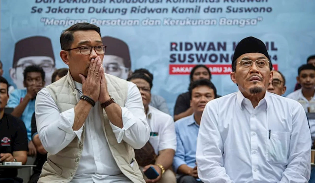 Ridwan Kamil-Suswono Sudah Punya Strategi Matang Hadapi Debat Kedua Pilkada Jakarta