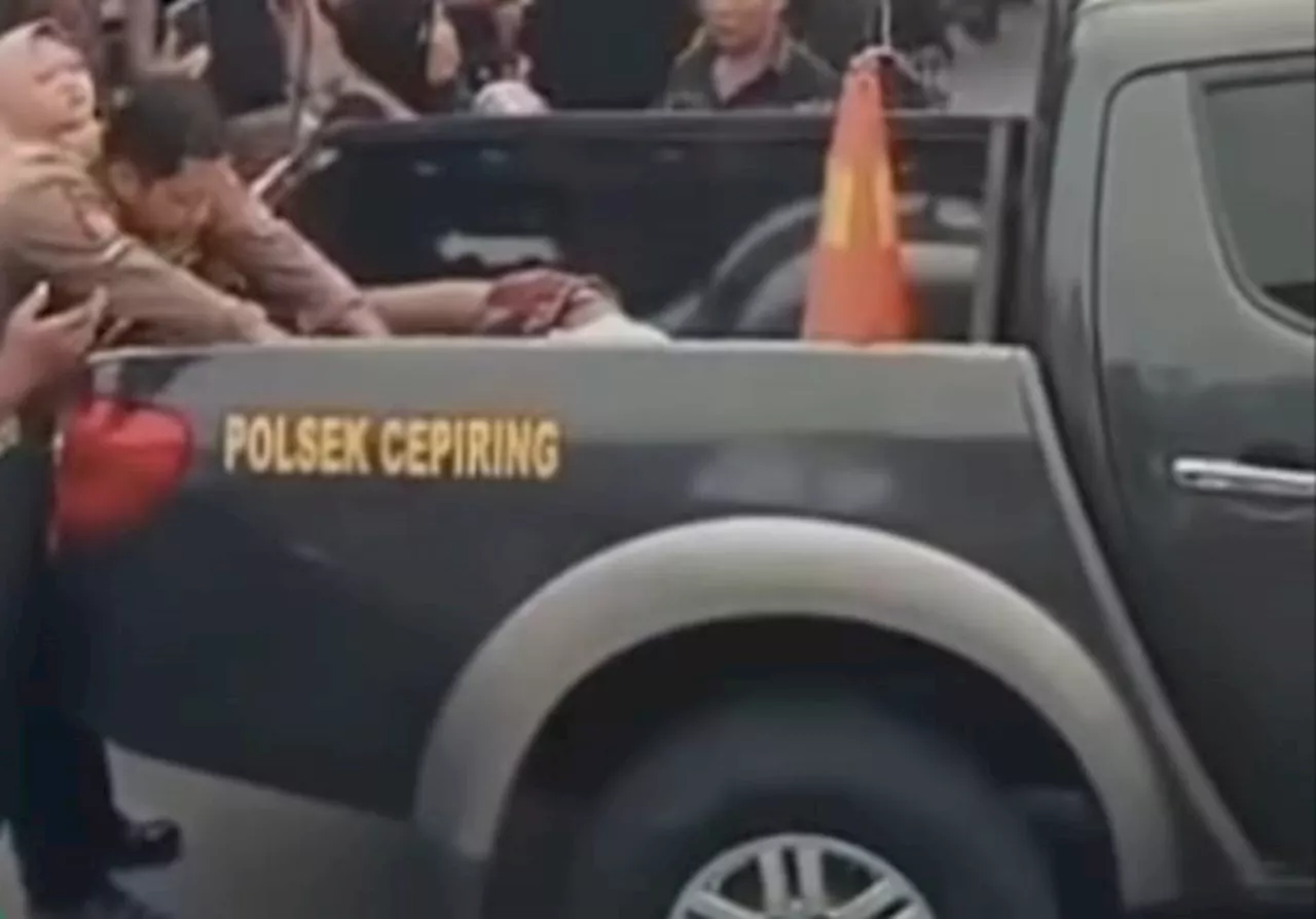 Satu Keluarga Dibacok Tetangga, Polisi Bawa Tersangka ke RSJ