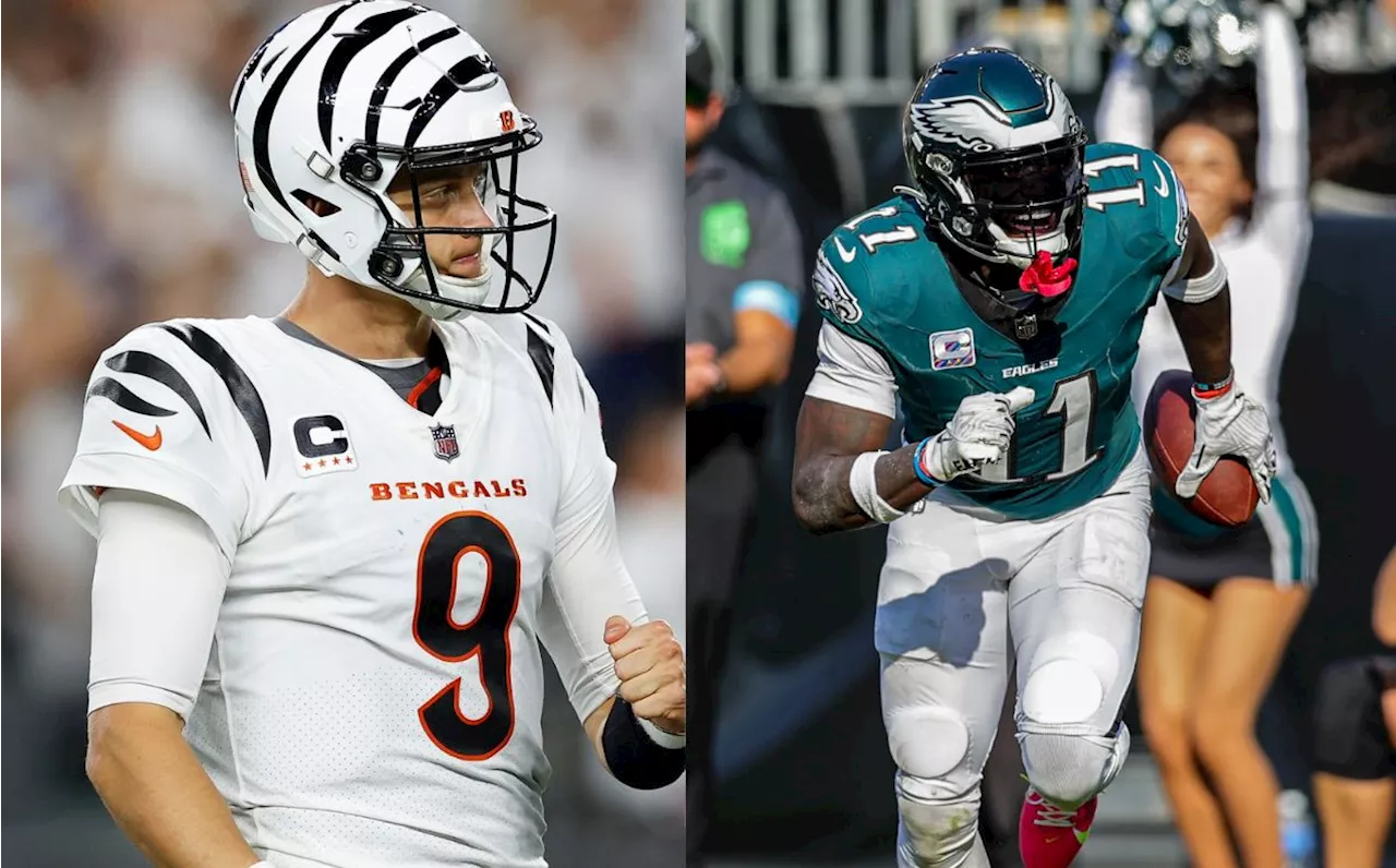 Dónde VER Bengals vs Eagles HOY: Horario y canal partido NFL Semana 8