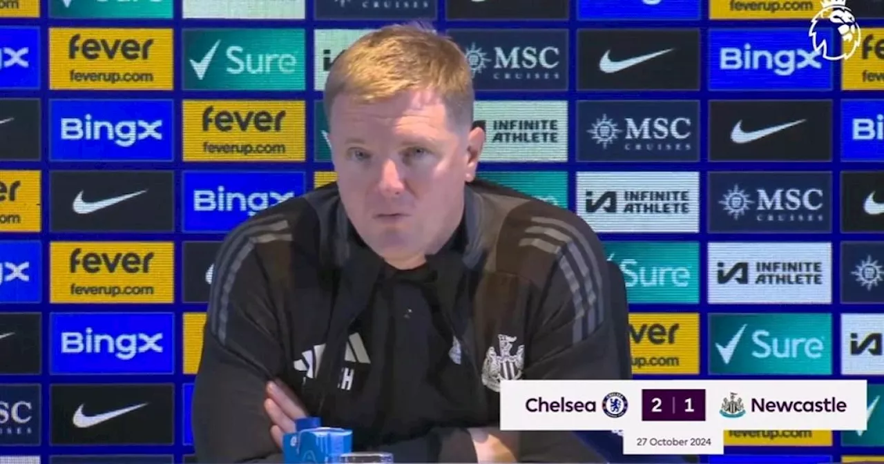 Eddie Howe admits two Chelsea players gave Newcastle 'problems'