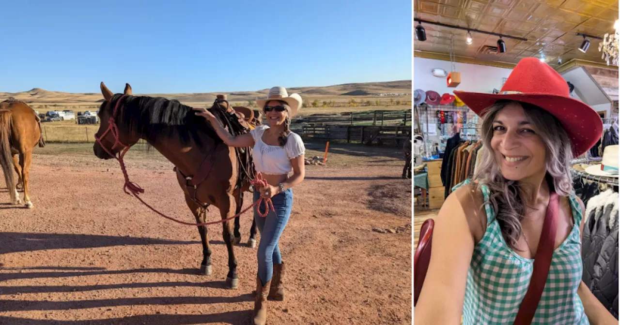 I found my inner cowgirl and went buffalo chasing in the Wild West