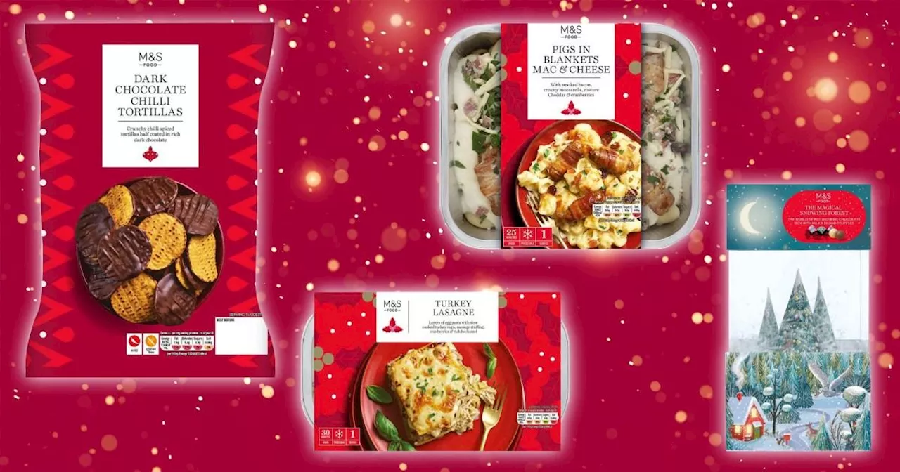 I tried the weirdest food M&S is selling for Christmas 2024 — and one item was phenomenal