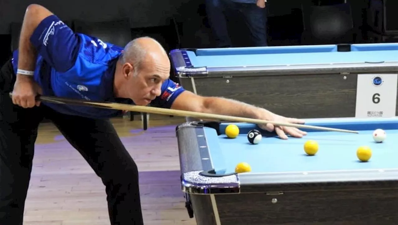 Billard : le Frontignanais Paul Cazanave est devenu champion du monde de Blackball