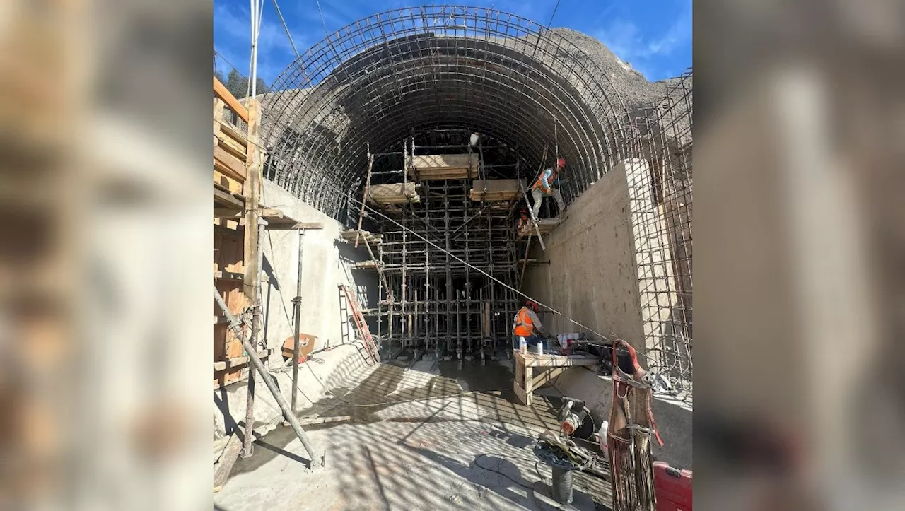 Construcción del túnel en el Cañón del Matadero con 96% de avance: SICT