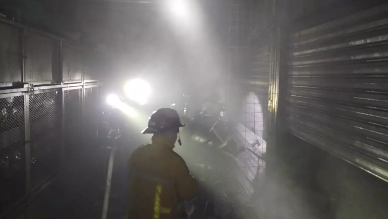 Incendio en mercado Tariácuri de Uruapan deja 66 locales dañados; no se reportan heridos