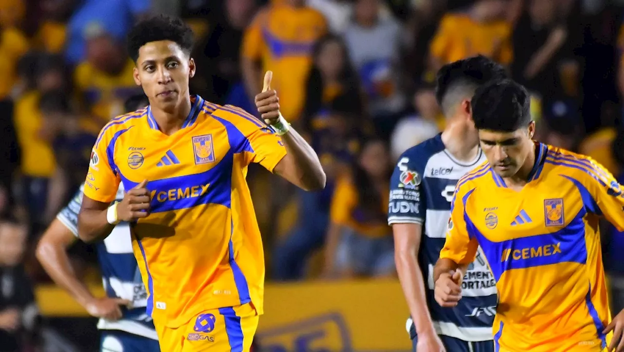 Ozziel Herrera le da la victoria a Tigres sobre Pachuca en la jornada 14 del Apertura 2024