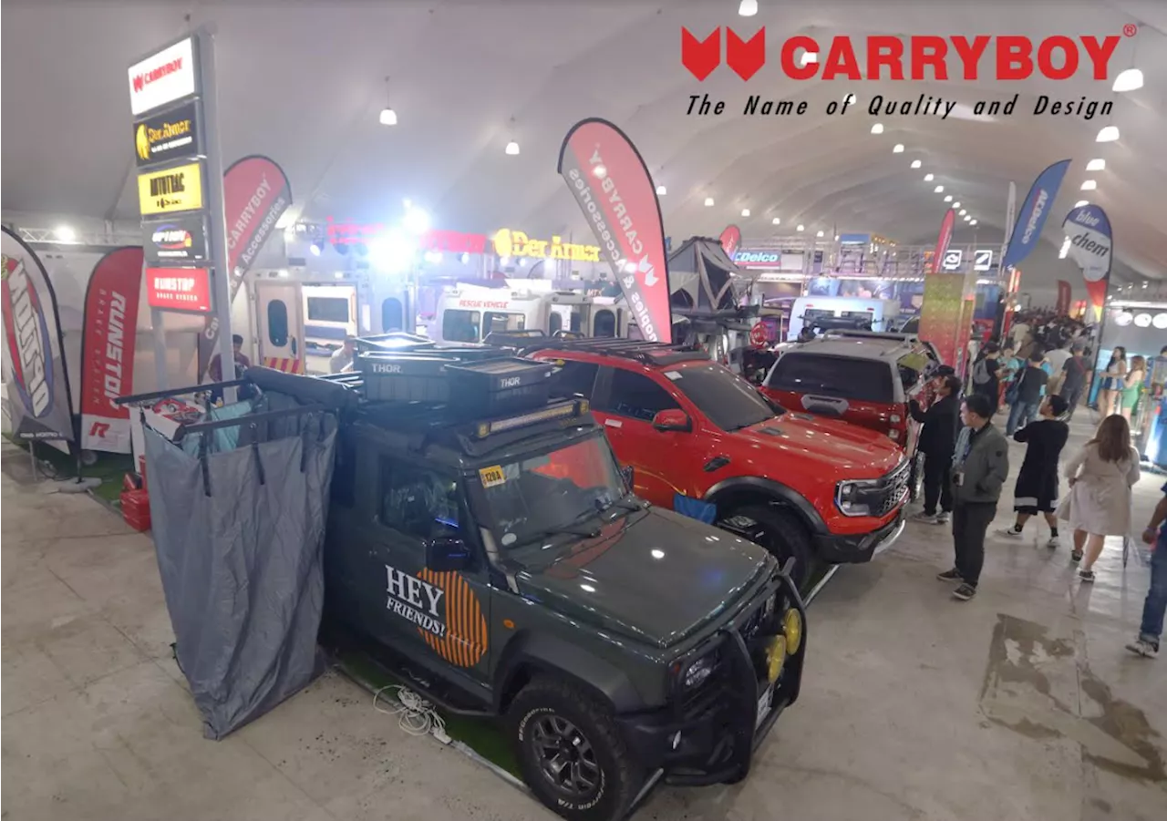 CARRYBOY Philippines unveils latest innovations in body building and fiber glass technology