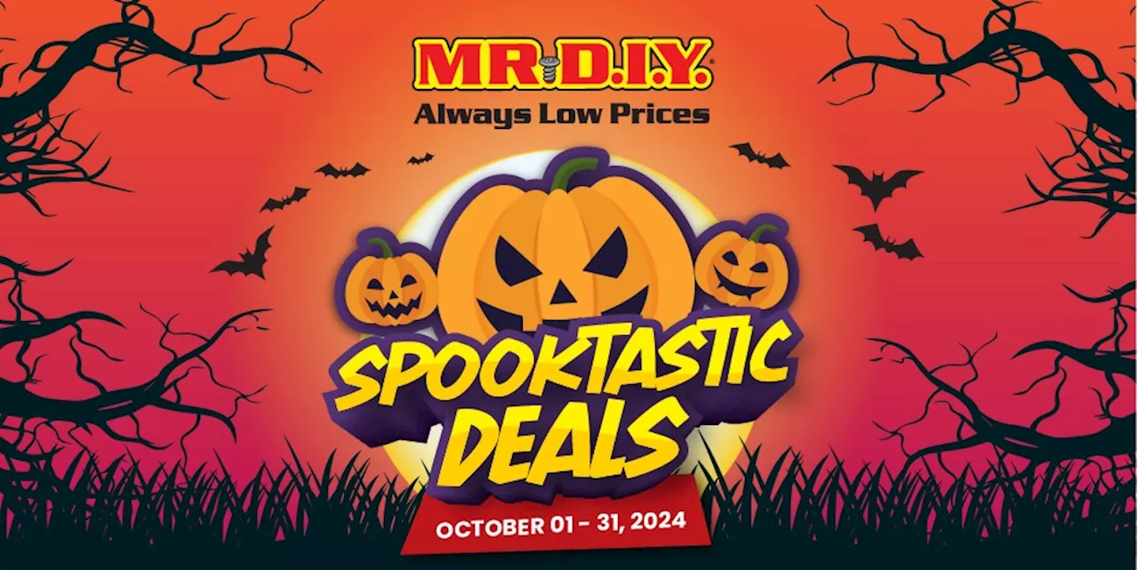 MR.DIY launches 'spooktastic' deals to celebrate Halloween fun